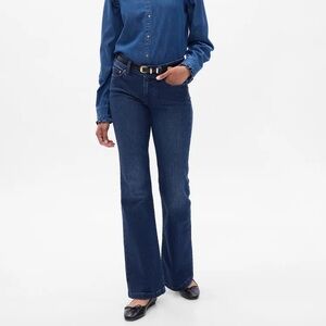 Gap 70s low rise flare jeans